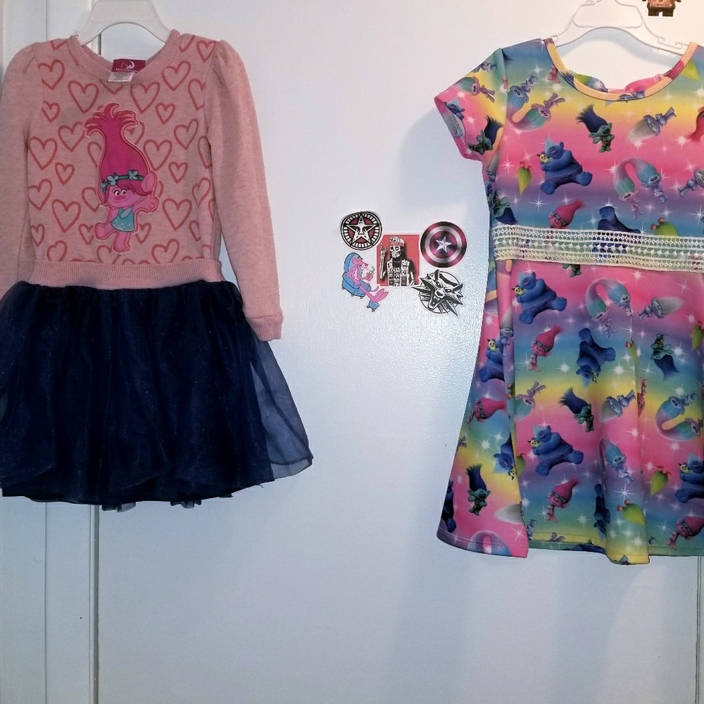 TROLLS dresses!!